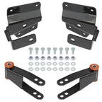 Rear 4 Inch Drop Kit Shackles Hangers for Chevy Silverado GMC Sierra 1500 (1999–2006)
