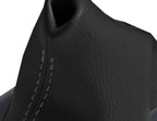 Leather Automatic Shift Boot Cover for BMW X3 (2003–2010) Black