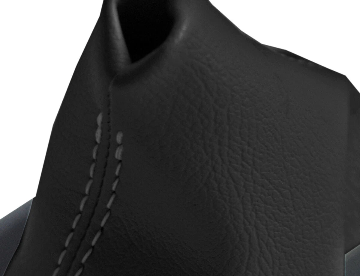 Leather Automatic Shift Boot Cover for BMW X3 (2003–2010) Black