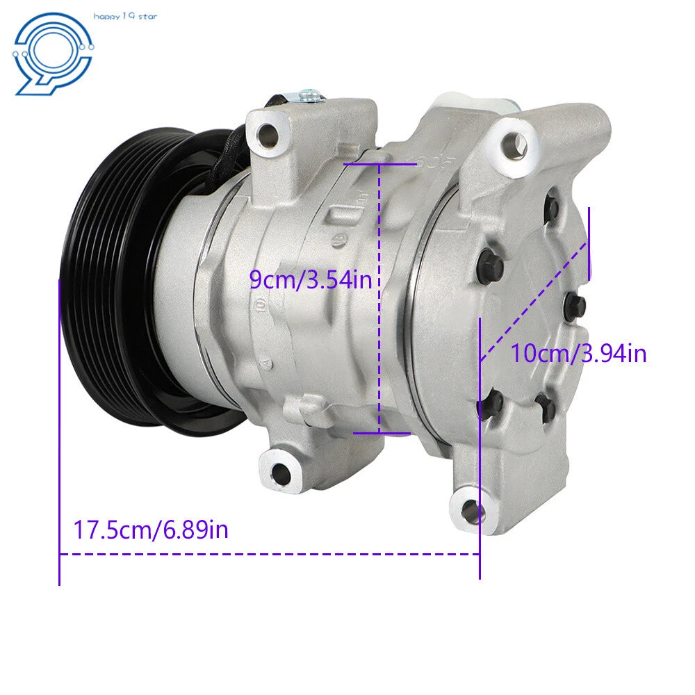 A/C Compressor with Clutch for Toyota Hilux (2004-2015)
