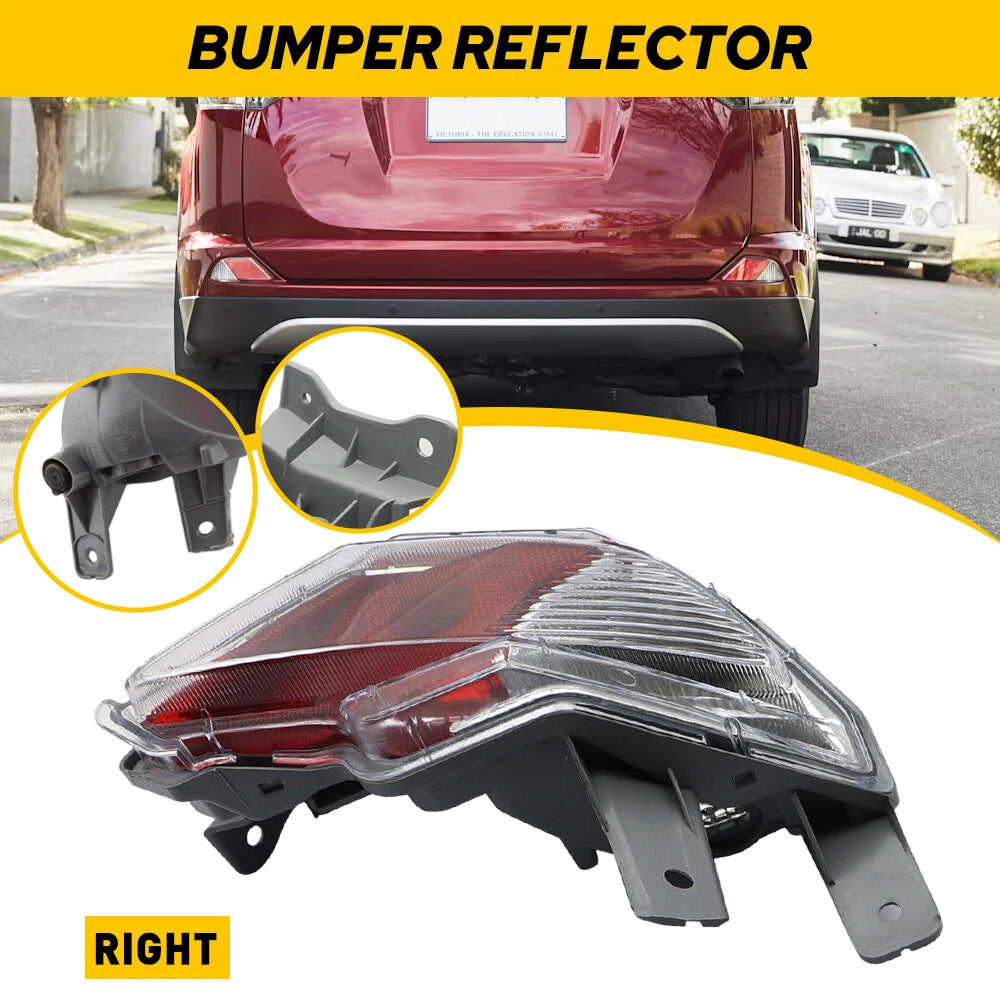 Right Rear Bumper Reflector Light for Toyota RAV4 (2016–2018)