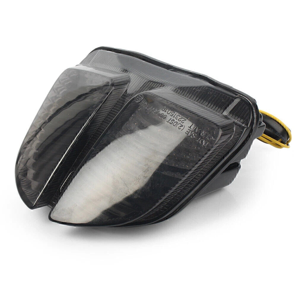 2X LED Tail Turn Signal Integrated Light for Suzuki GSXR 600 750 (2005–2007) Smoke