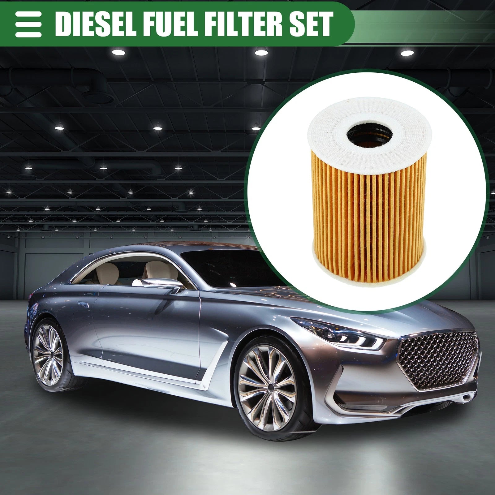 Set of 4 Engine Oil Filters for Kia Telluride (2020–2023) No. 263203CKB0