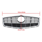 Chrome Black Front Bumper Grille for Cadillac CTS (2014–2019)