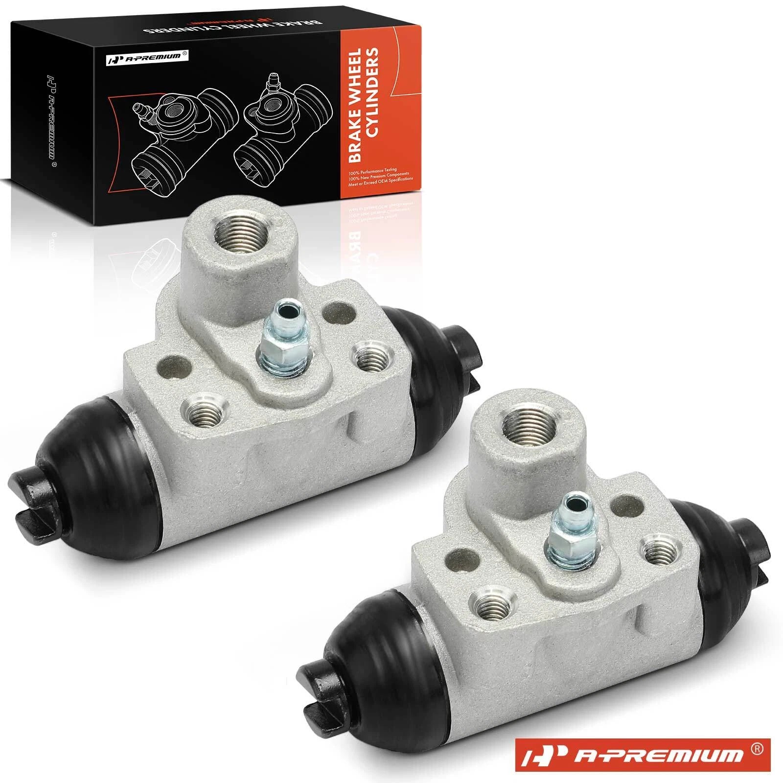 2X Rear Drum Brake Wheel Cylinder for Honda Civic (2006–2015)
