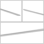 Front Driver LH Side Upper Bumper Cover Molding for Mercedes-Benz E43 AMG (2017–2018)
