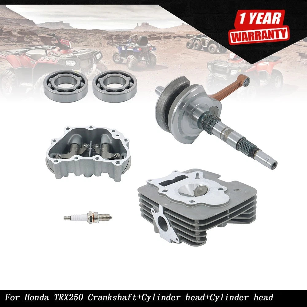 Crankshaft and Cylinder Head Set for Honda TRX250 (2001–2007)
