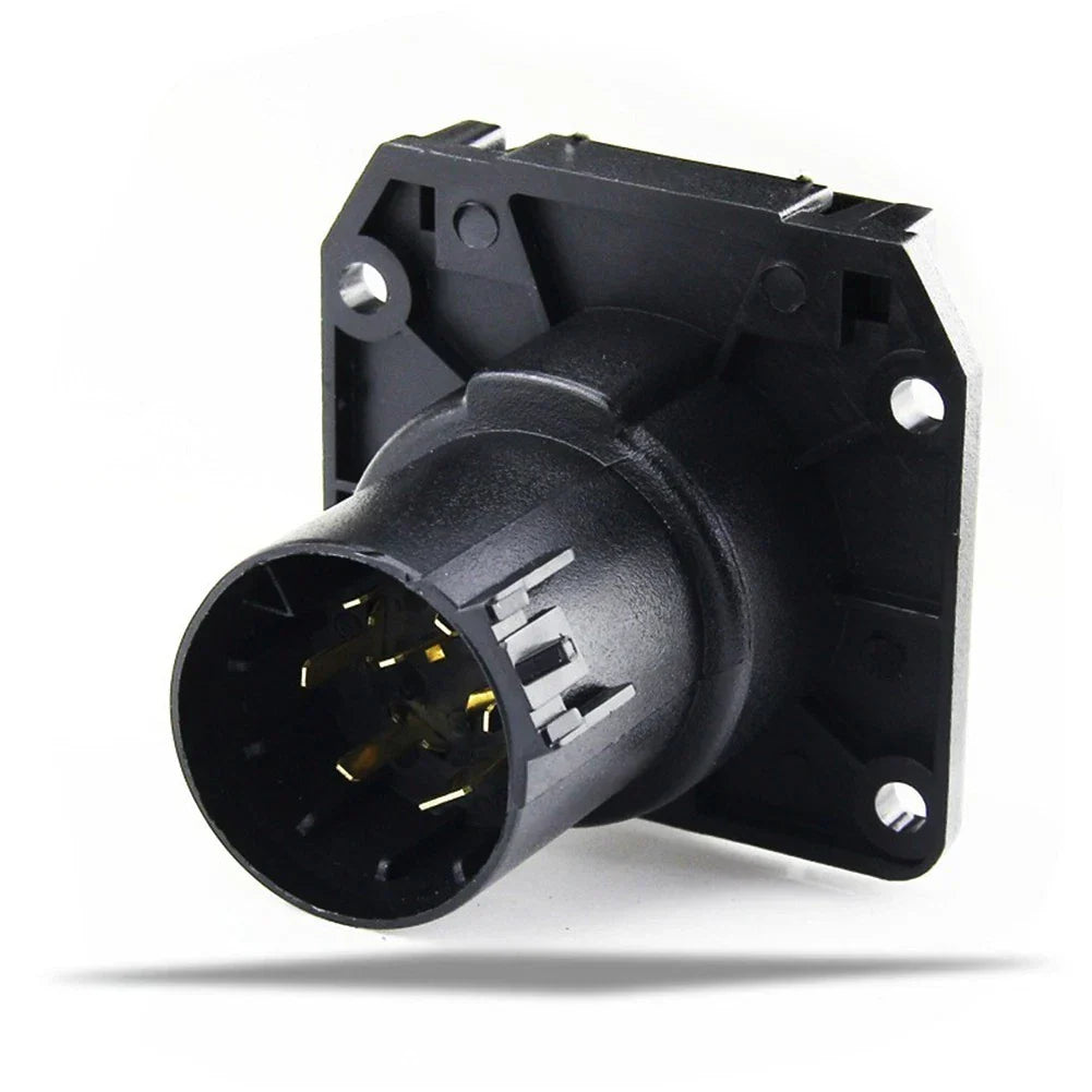 Trailer Socket Adapter / 6-24V / 7 Pin Power Socket Connector for Vehicles