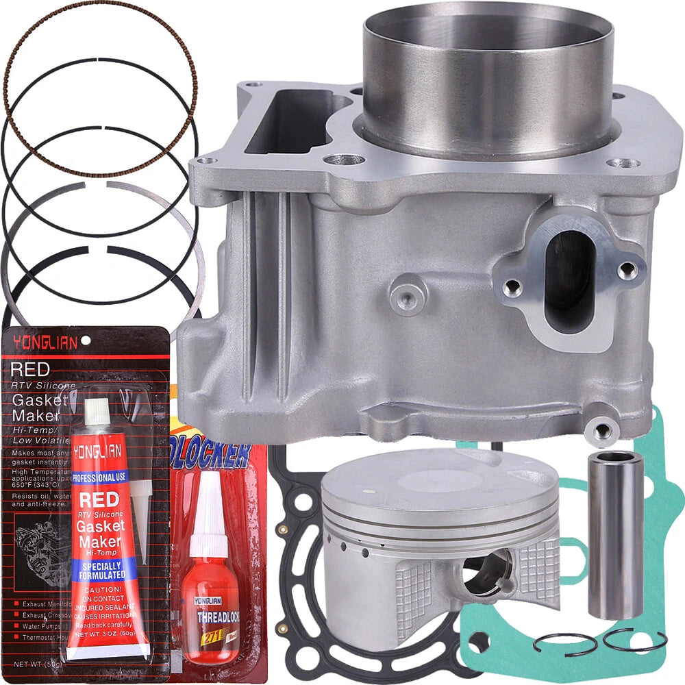 Top End Rebuild Kit with Cylinder, Piston, Gasket for QLINK Rodeo 500 (2008–2013)