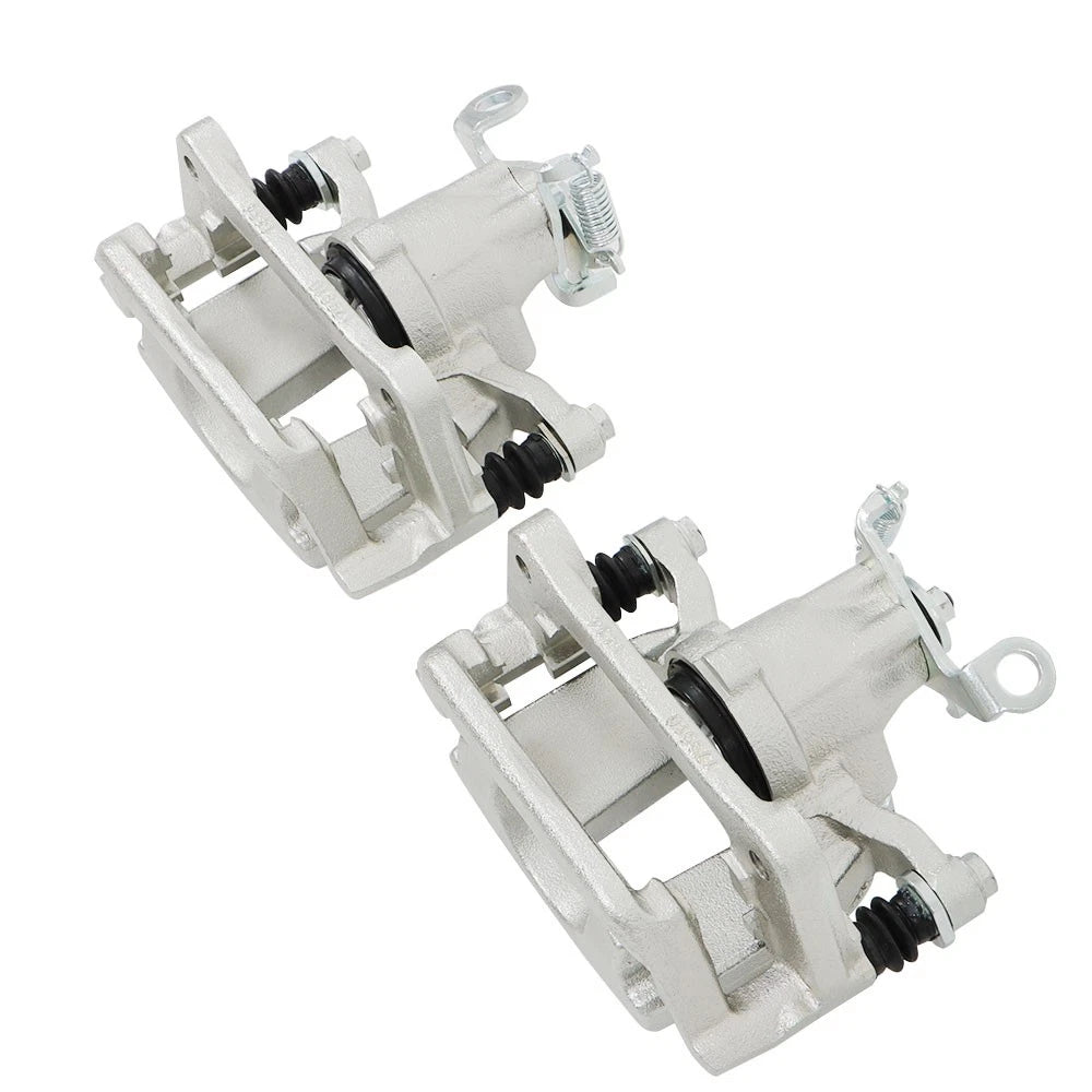 Set of 2 Rear Brake Calipers w/ Bracket for Dodge Journey (2012–2018) 18-B5464