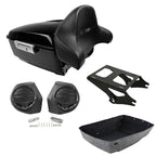 Trunk Backrest Pad Speakers for Harley Electra Glide (2014–2026)