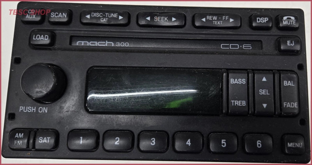 Sat Radio 6 CD Disc Player for Ford Mercury Mach 300 (2003–2004) 5L8T-18C815-CE