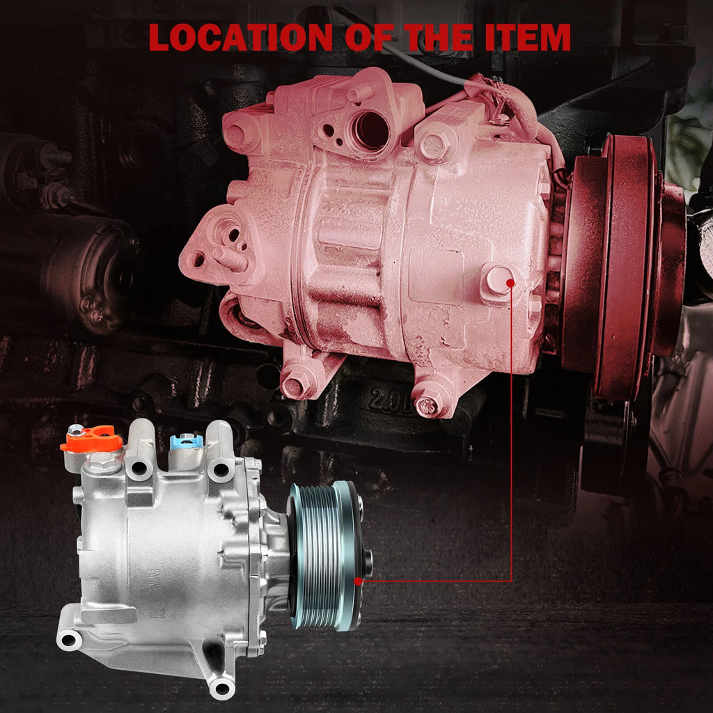 A/C Compressor with Clutch for Honda Civic 1.8 (2006-2011)