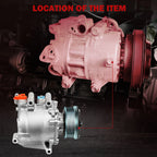 A/C Compressor with Clutch for Honda Civic 1.8 (2006-2011)