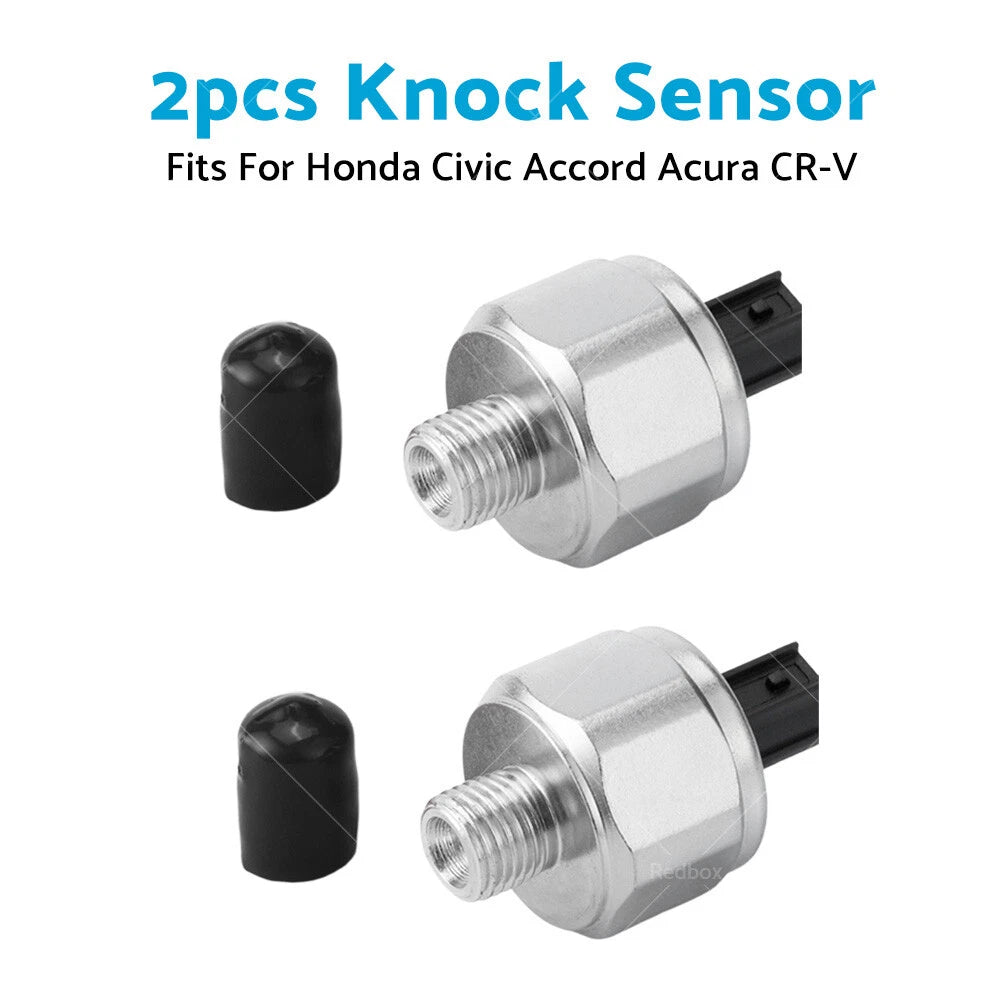 2X Knock Sensor for Honda Civic Accord CR-V Acura RDX (2002–2012)