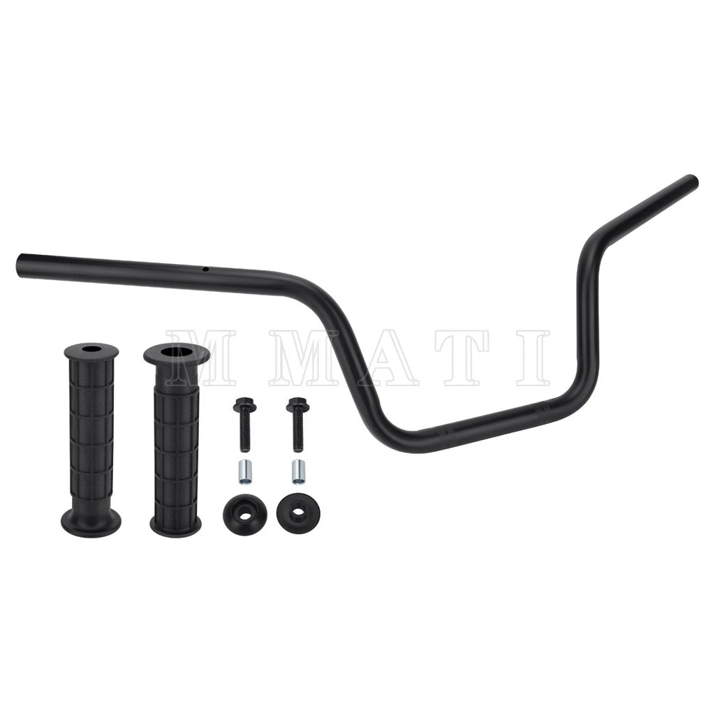 Handlebar & Grips w/End Guard for Honda Recon 250 TRX250TM (2005–2007)