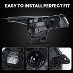 Left Side LED Headlight Assembly for KIA K4 (2024–2025) 92101-GG140