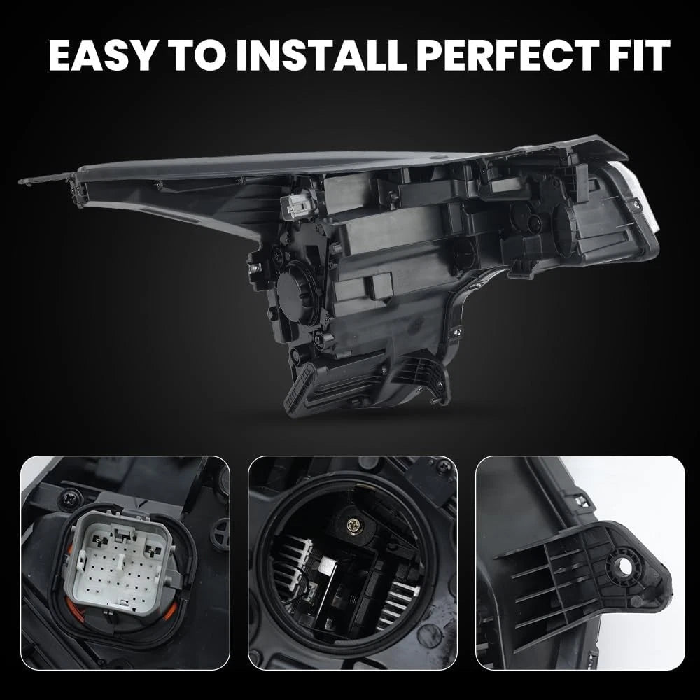 Left Side LED Headlight Assembly for KIA K4 (2024–2025) 92101-GG140