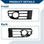 1pc Fog Light Grill for Volkswagen Polo (2002–2005) No. 6Q0853666