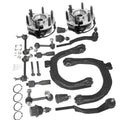 Control Arms Ball Tie Rod 16mm w/Wheel Hub for Trailblazer Envoy Bravada (2002–2009)