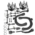Control Arms Ball Tie Rod 16mm w/Wheel Hub for Trailblazer Envoy Bravada (2002–2009)
