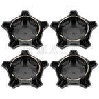 4X Matte Flash 5 Lug Rim Caps for Polaris RZR Turbo R 4 (2022–2024) #1523842-744