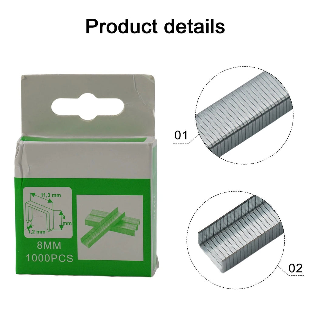 Set of 500 Brad Nails for Household Stapler (Tools)