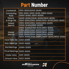 Engine Rebuild Kit with Timing for Hyundai Kia (2014–2020)