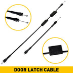 Rear Right Side Cargo Door Latch Cable for Ford E150 E250 E350 (1992–2014)