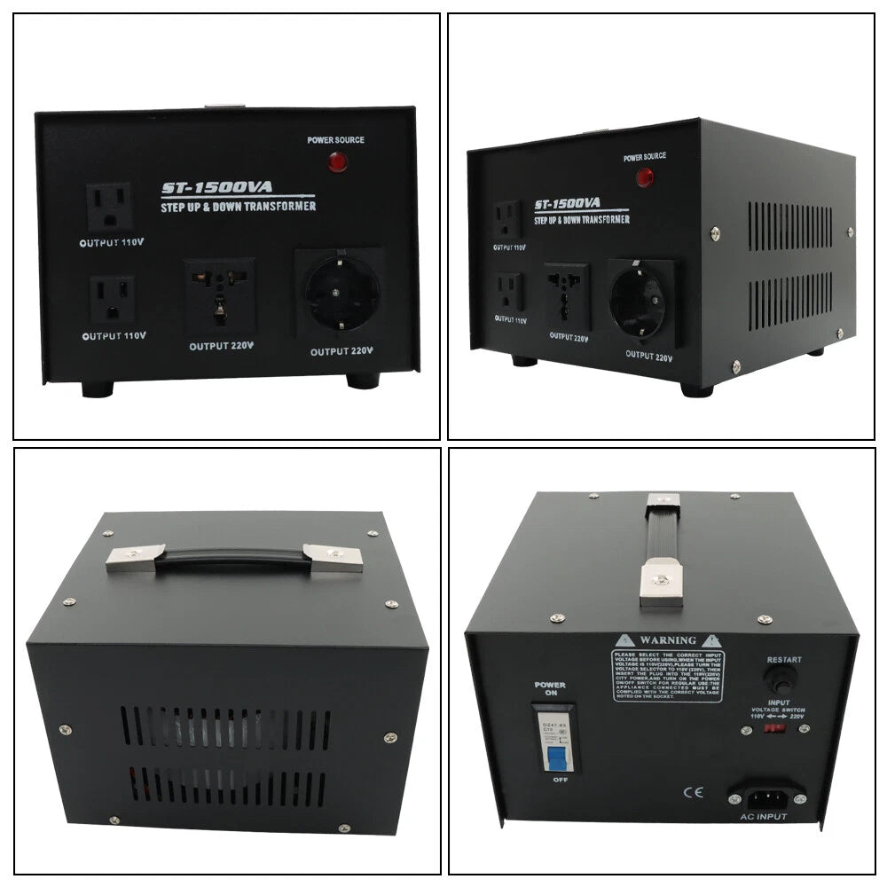1000W Voltage Converter Transformer for Various Models (110V/220V)