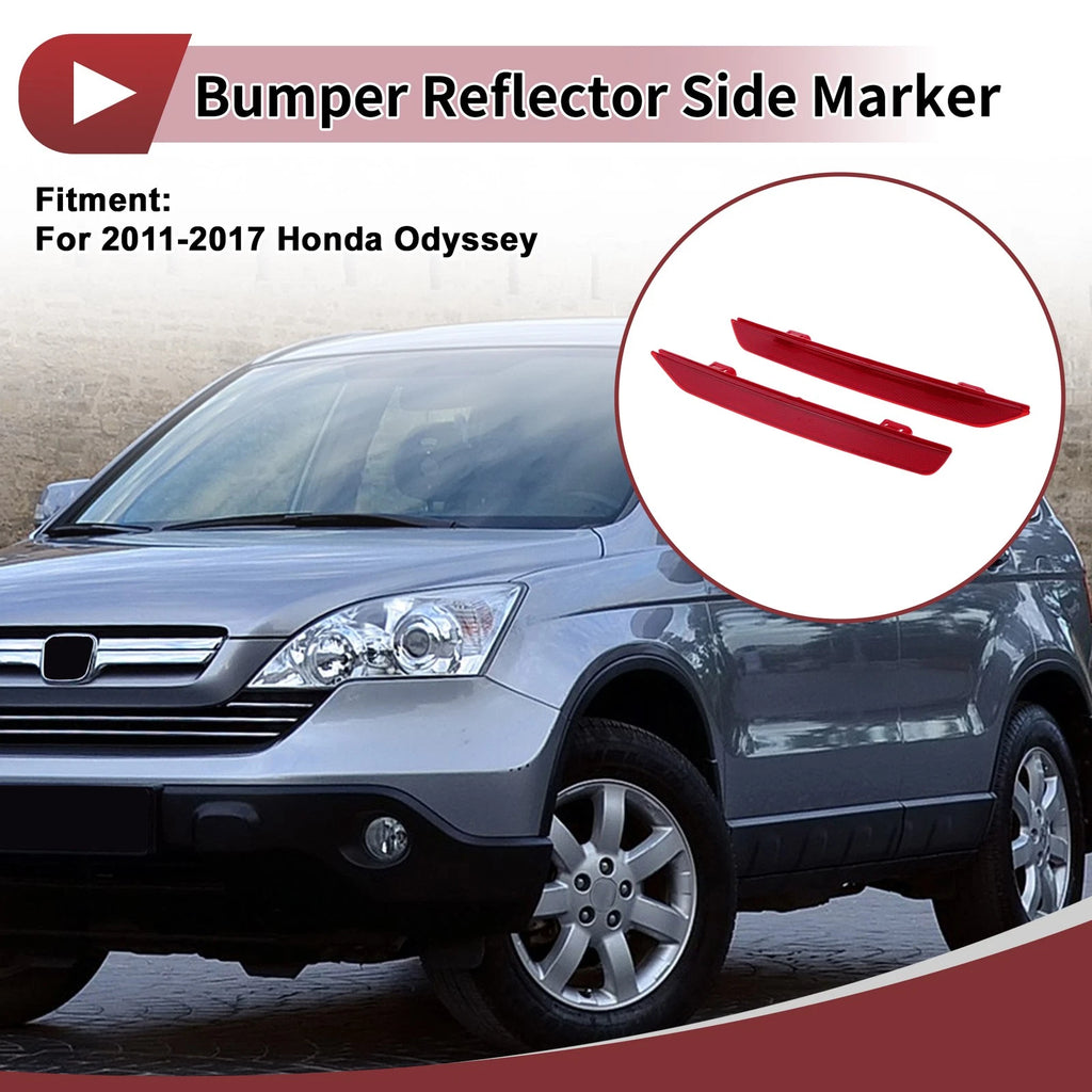 1 Pair Rear Bumper Reflectors for Honda Odyssey (No. 33505TK8A01)