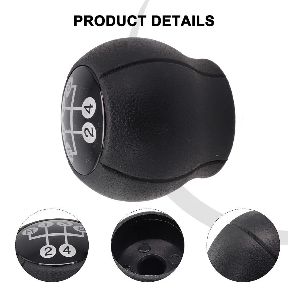Shift Knob Gear for 5 Speed Vehicles (1 Pack, 52mm x 50mm)