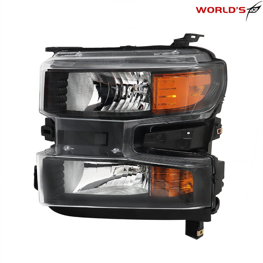 Left Side Halogen Headlight for Chevrolet Silverado 1500 (2019–2021)