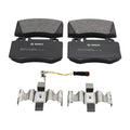 Set of 4 Bosch QuietCast Semi-Metallic Brake Pads for Mercedes C215 W163 W220 R129