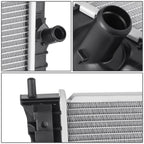 Aluminum Radiator for Ford Flex Explorer/Lincoln MKT (2010–2019) DPI 13185