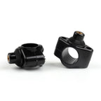 Set of 2 Windshield Mounting Hardware Handlebar Clamps 1" & 1 1/8"
