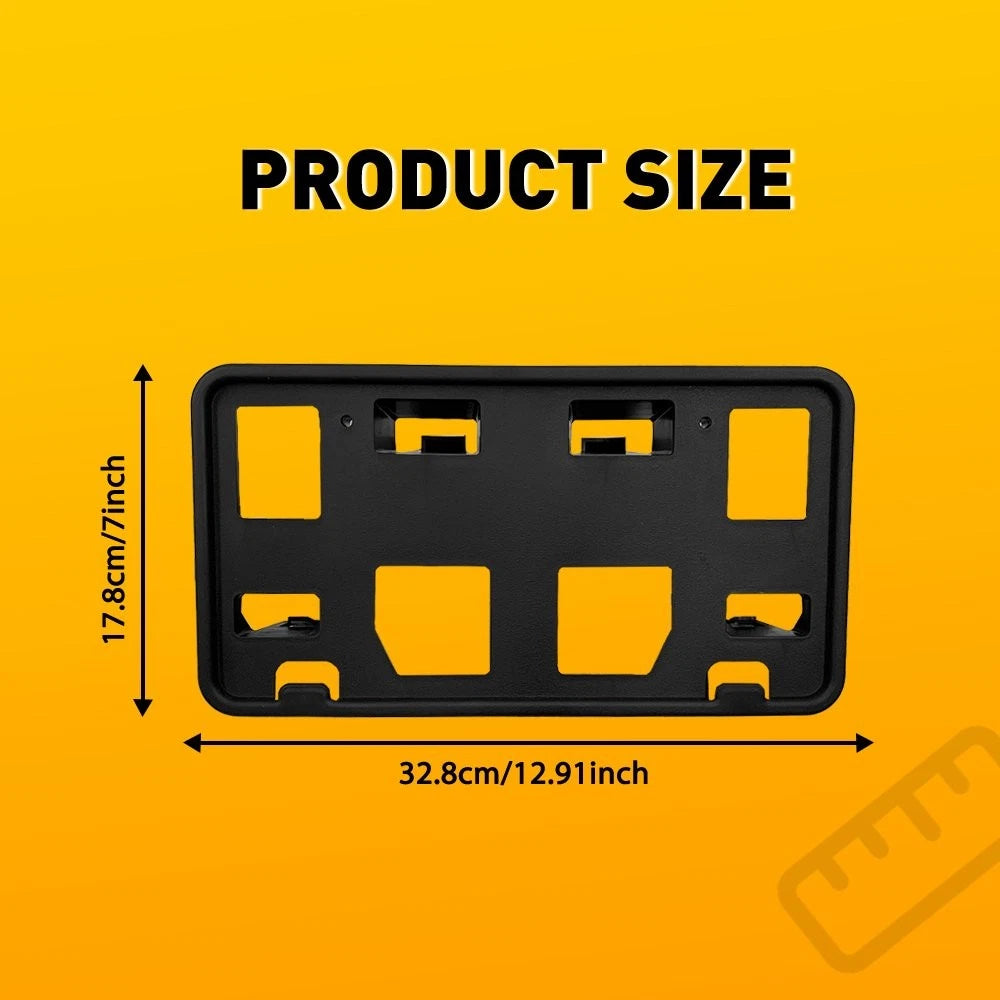 Front License Plate Bracket Holder for Ford E-150 E-250 E-350 E-450 (2008–2019)