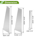 6 Pcs Door Pillar Window Trim for BMW 5 Series (2018-2023) Silver