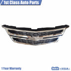 Front Grille with Chrome for Chevy Tahoe Suburban (2015-2020)