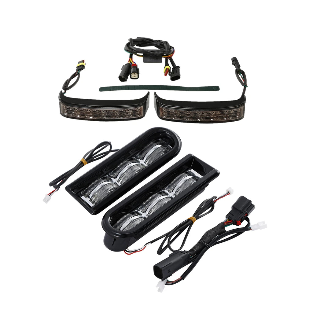 Saddlebag LED Insert Support & Turn Light for Harley Touring (2014–2024)