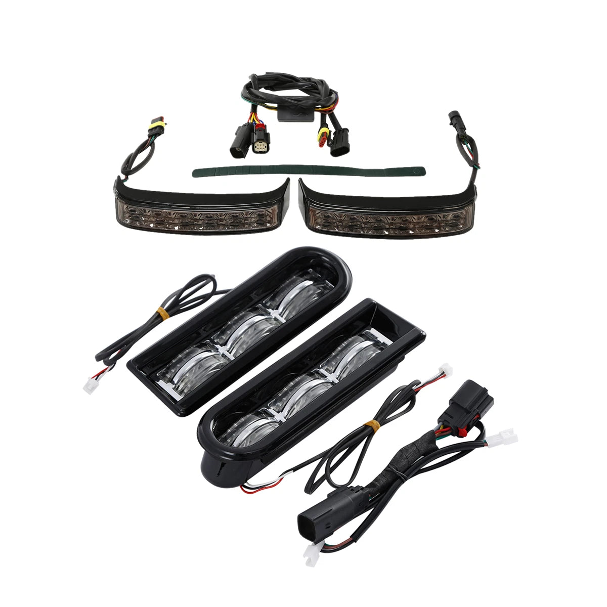 Saddlebag LED Insert Support & Turn Light for Harley Touring (2014–2024)