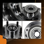 Front Wheel Hub Assembly Kit for Jeep Cherokee/Wrangler (2000–2006) WE60823