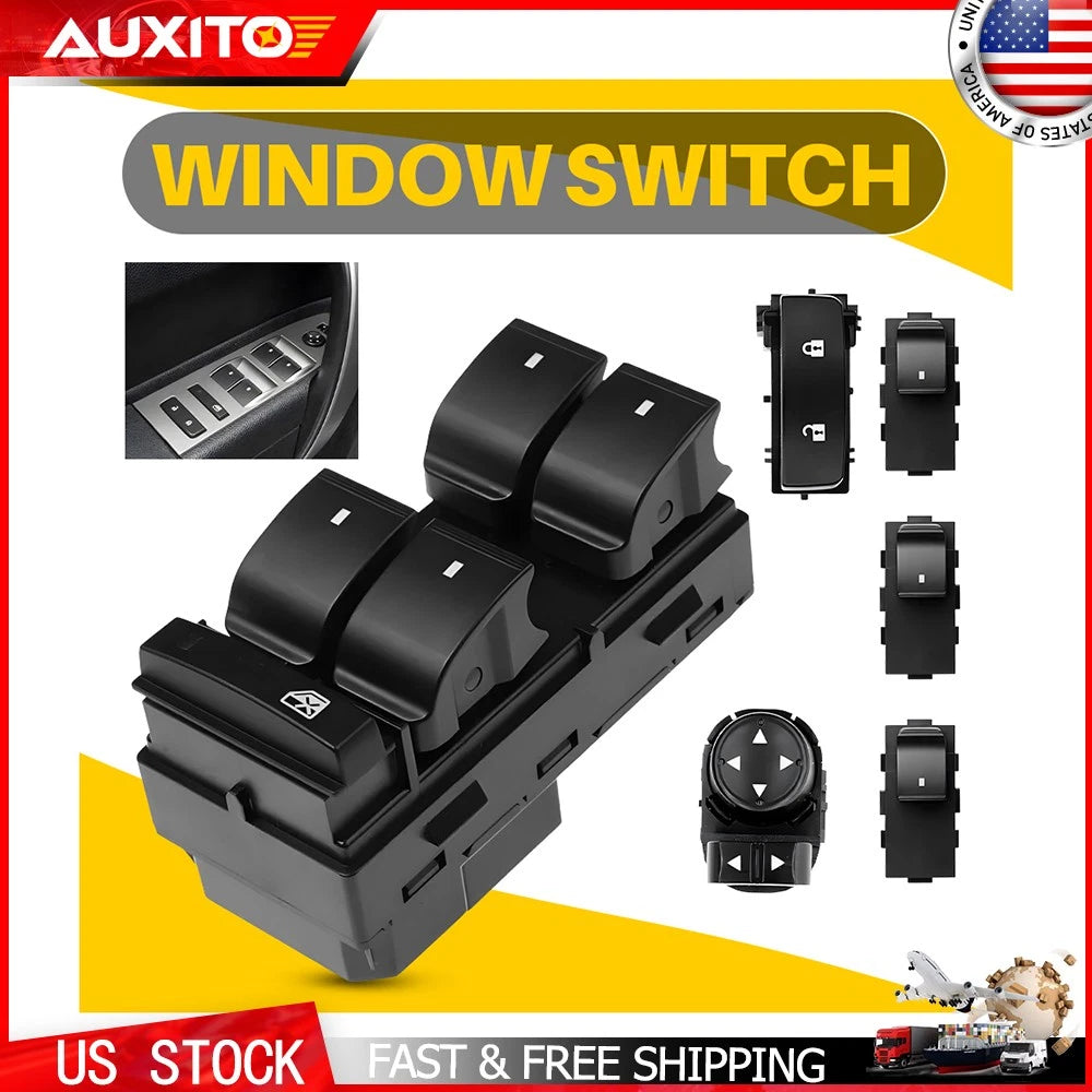 Door Lock Switch for Chevrolet Silverado 1500 2500/3500HD (2007–2013)