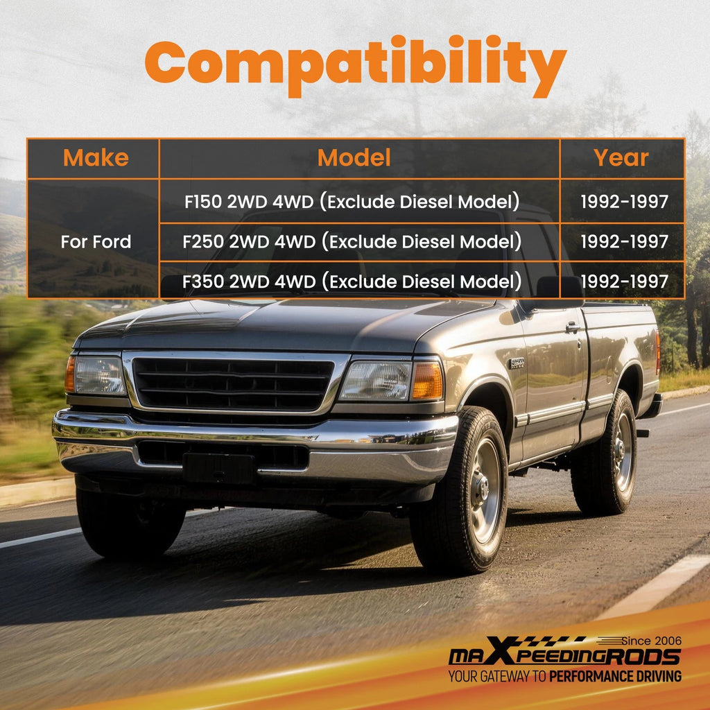 3 Inch Spacer Lift Kit for Ford F150/F250/F350 (1992–1997) 2WD 4WD