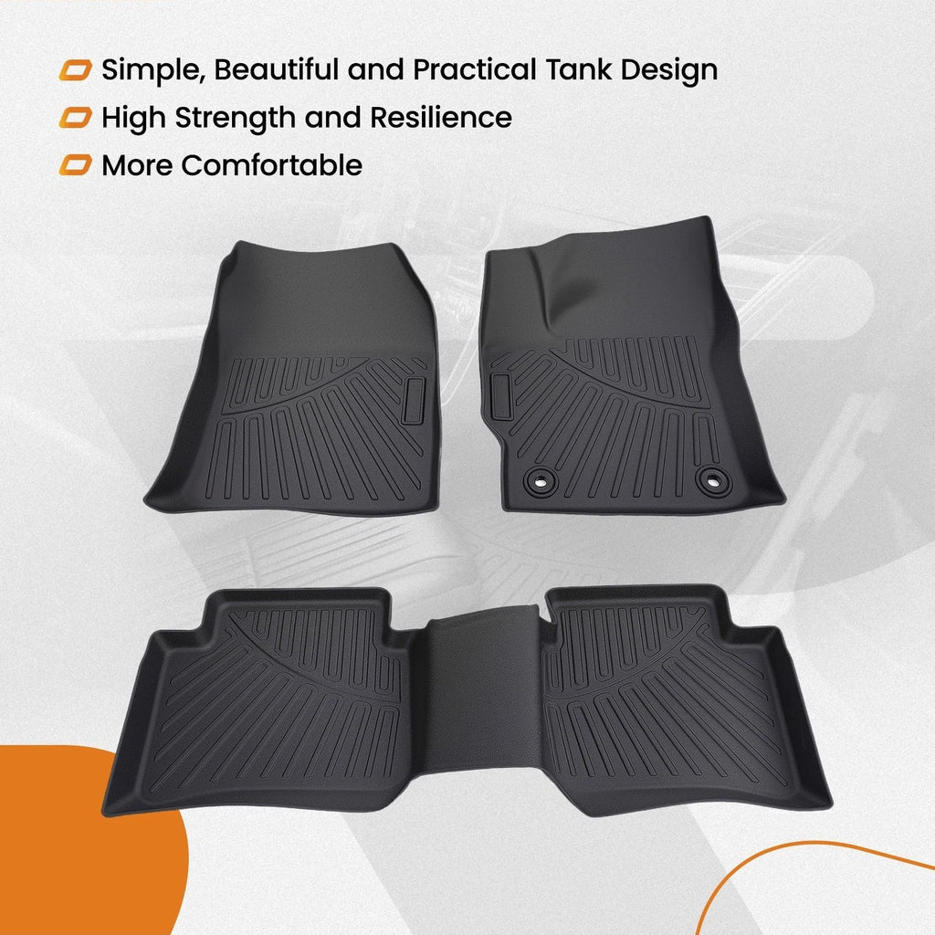 All Weather Floor Mats for Toyota Corolla Hybrid/Corolla (2020–2023) TPE