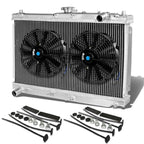 Aluminum Radiator + 10" Fans for Miata MX5/MX-5 Roadster (NB)