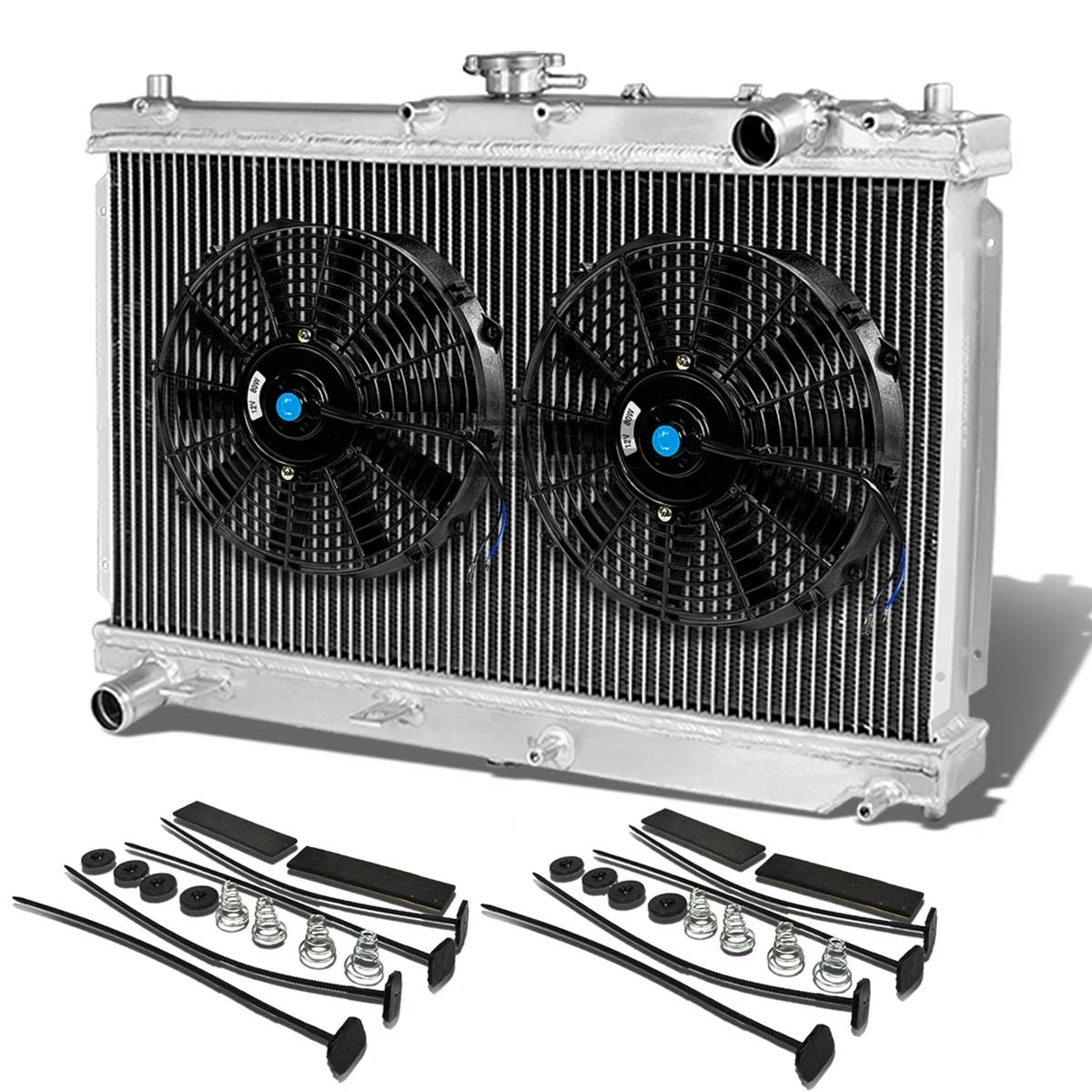 Aluminum Radiator + 10" Fans for Miata MX5/MX-5 Roadster (NB)