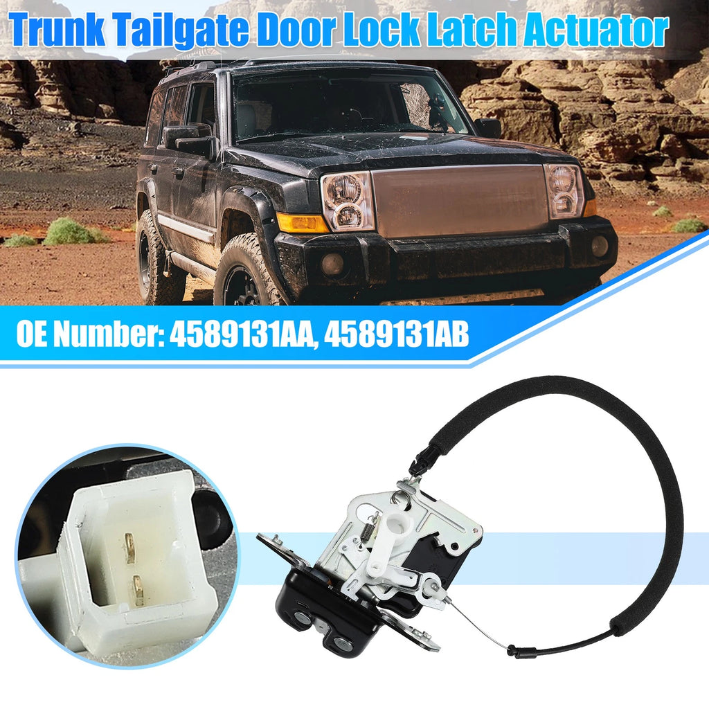 Rear Tailgate Lock Latch for Jeep Grand Cherokee, Dodge 4589131AA 