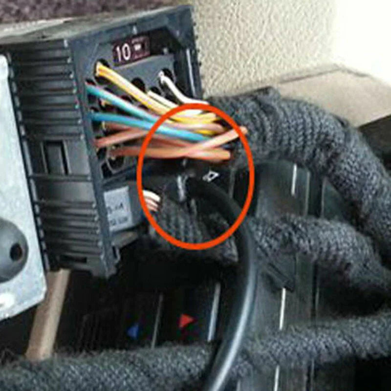 AUX 3.5mm Male Input Cable Adapter Receiver Cord for BMW E46 323i (1998-2006)