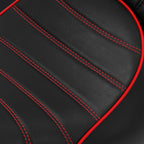 Driver & Passenger Seats for Harley Iron 883 XL883N (2016-2022) Black Red